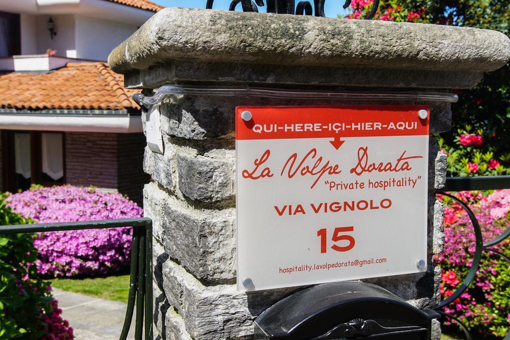 La Volpe Dorata Bed & Breakfast Stresa Ngoại thất bức ảnh